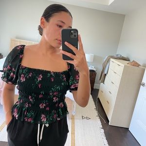 Wayf floral top size M